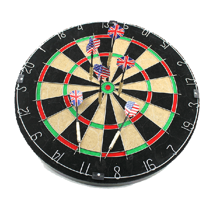 艦強飛(fēi)镖麻靶高(gāo)檔肯尼亞劍麻專業(yè)18寸飛(fēi)镖盤麻靶包郵 酒吧(ba)飛(fēi)镖